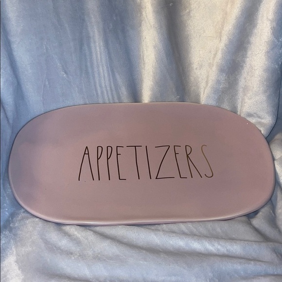 Rae Dunn Large “Appetizer” Serving Platter-pretty! - Picture 1 of 5